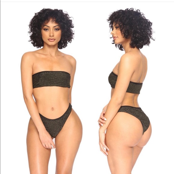 Strapless bikini. NEVER WORN. - Picture 1 of 4